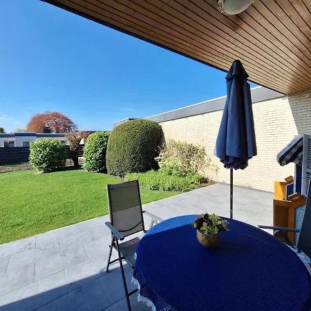 Tatil Evi Ferienhaus Nordseebrise Sonnenterrasse, Zentral Und Ruhig *