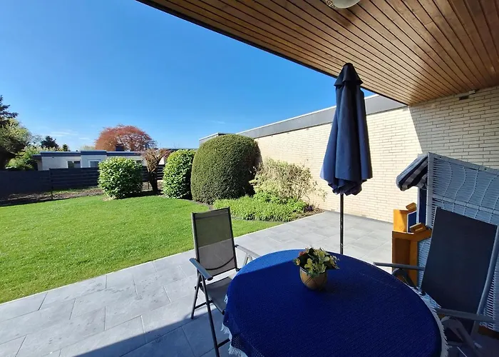 度假居 Ferienhaus Nordseebrise Sonnenterrasse, Zentral Und Ruhig *